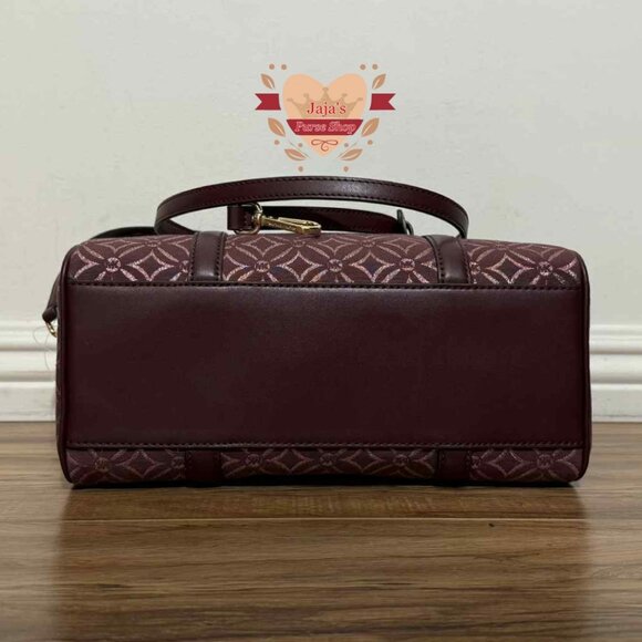 💟Michael Kors Signature Canvas-Leather Satchel & Crossbody Purse💟 - Picture 7 of 17